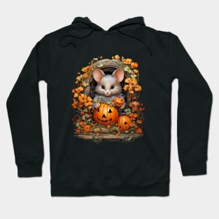 Halloween Pumpkin Mouse Hoodie